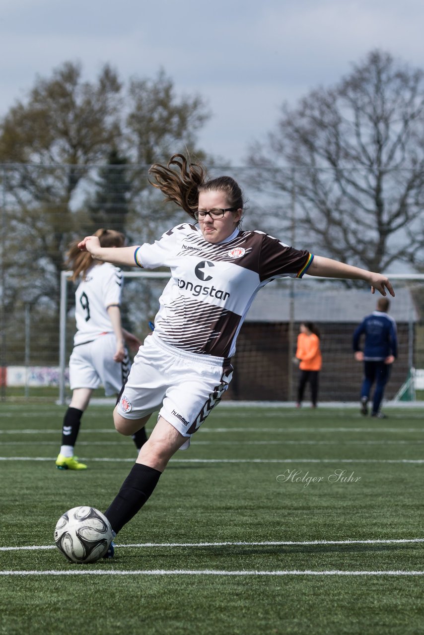 Bild 95 - B-Juniorinnen Ellerau - St. Pauli : Ergebnis: 1:1